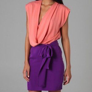 DVF Reara Colorblock Dress